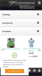 Mobile Screenshot of embroideredpoloshirts.com